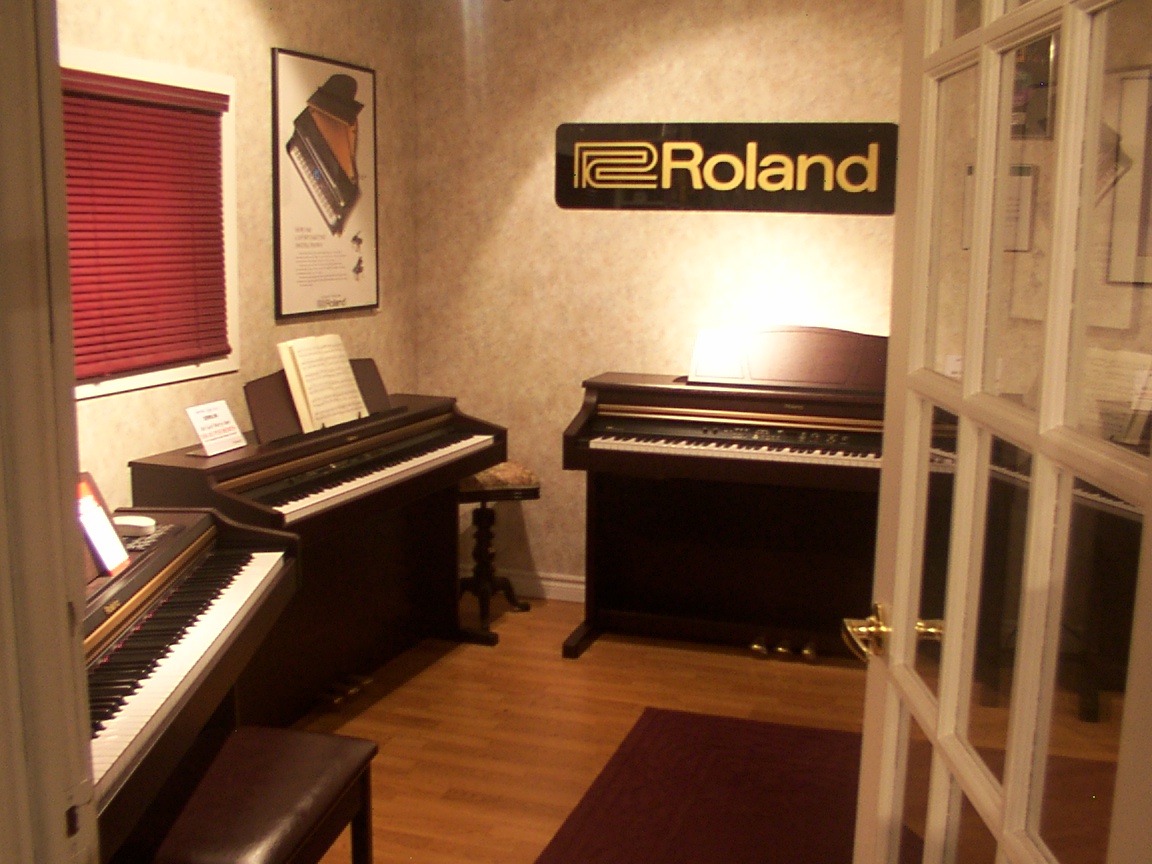 Telep Pianos and Clocks showroom